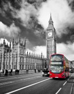Фотообои лондонский автобус