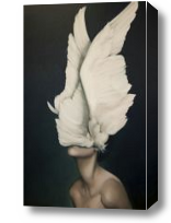 Картина Девушка с крыльями